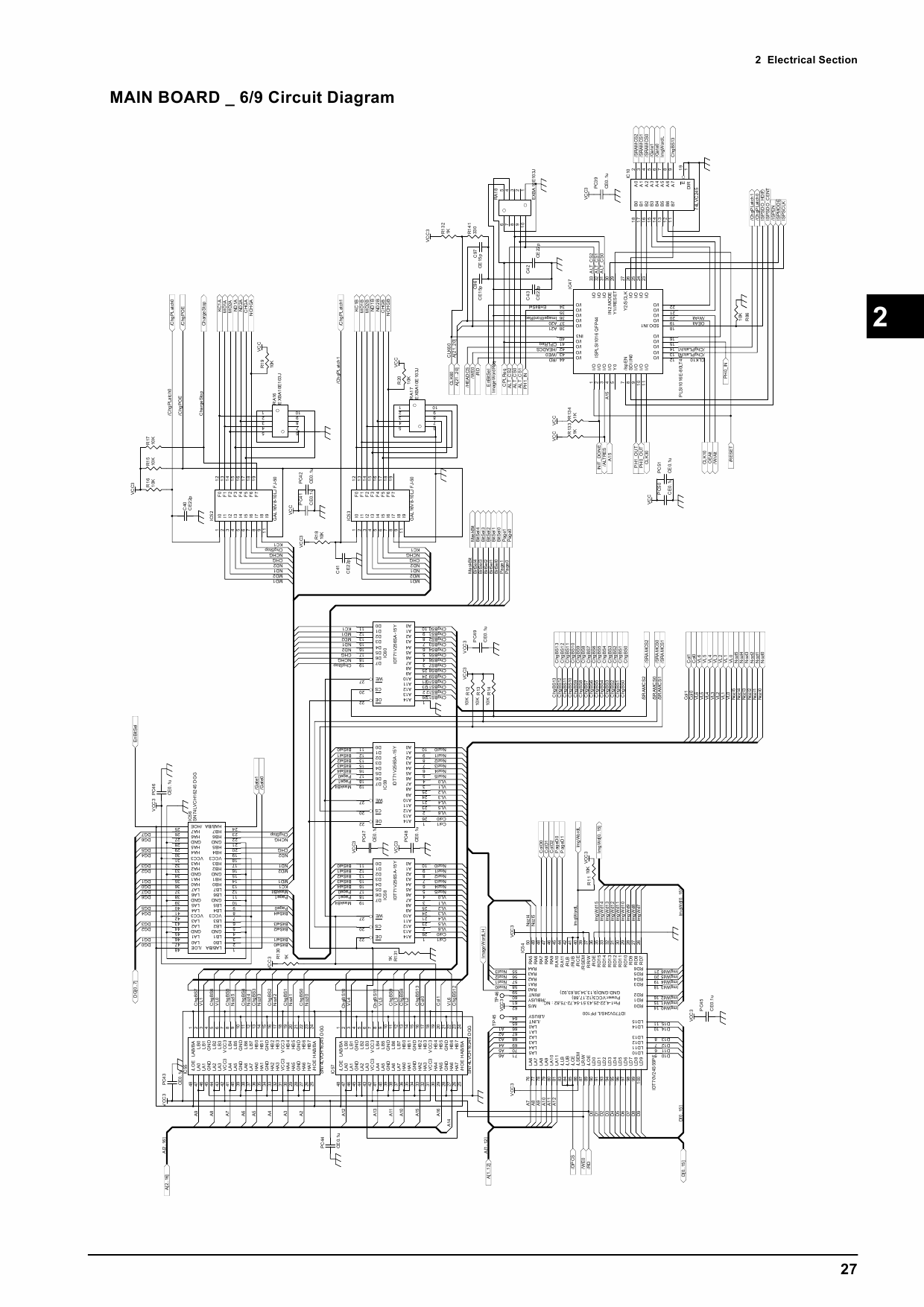 Roland CAMMJET CJ 500 400 Service Notes Manual-3